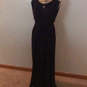CJ Banks navy formal dress